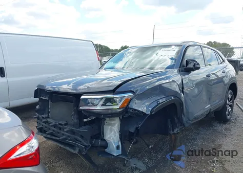 2021 Volkswagen Atlas Cross Sport 2.0T Se W/Technology from USA, damaged, VIN 1V2KC2CA2MC213518